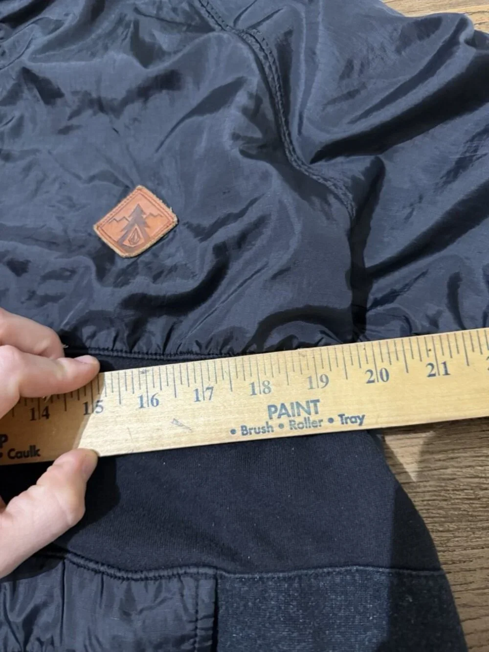 Volcom Men's Black Jacket Size Large